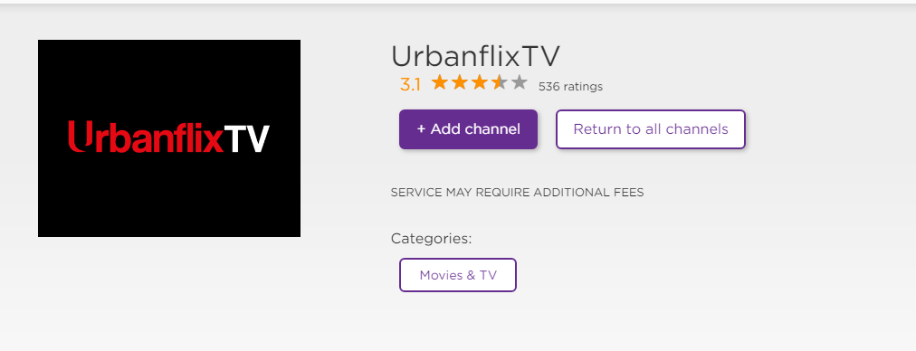 How do I activate Urban Flix on Roku via Urbanflix.com/activate?