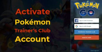 Activate Pokemon Trainer Club Account