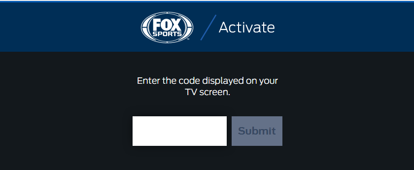 activate fox sports com